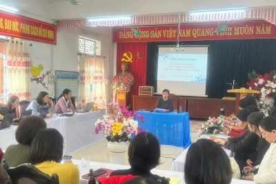 Trường mầm non Nam Hồng tổ chức Tập huấn CNTT – CĐS năm học 2025-2026