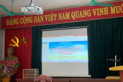 Trường mầm non Nam Hồng tổ chức Tập huấn bồi dưỡng, hướng dẫn chuẩn bị cho trẻ 5 tuổi sẵn sàng vào học lớp Một đáp ứng yêu cầu liên thông Chương trình giáo dục phổ thông 2018