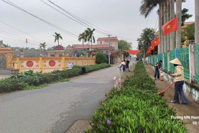 LAO ĐỘNG VỆ SINH NGÀY CHỦ NHẬT XANH THÁNG 3/2026