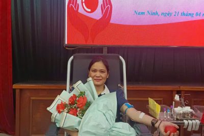 CB-GV-NV TRƯỜNG MN NAM HỒNG HƯỞNG ỨNG NGÀY HỘI HIẾN MÁU TÌNH NGUYỆN 2026