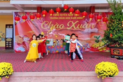 HOẠT ĐỘNG TRẢI NGHIỆM CỦA TRẺ TRƯỜNG MẦM NON NAM HỒNG CHÀO XUÂN ẤT TỴ 2025