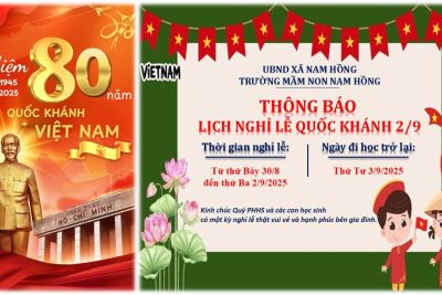 ​ LỊCH NGHỈ LỄ QUỐC KHÁNH 2/9