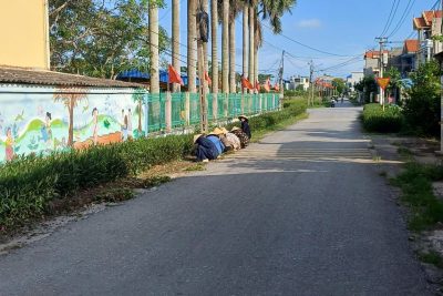 LAO ĐỘNG VỆ SINH NGÀY CHỦ NHẬT XANH THÁNG 6/2025